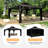 Hardtop Double-roofed Aluminum Patio Gazebo-130523088