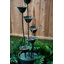 Outdoor Metal Weather Resistant Cascade Fountain with Lights