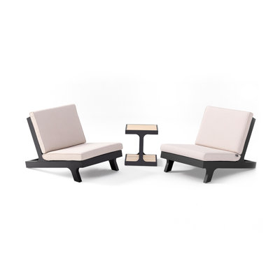 Sanibel Adirondack Set with Side Table