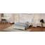 Ensemble de chambre à coucher 3 pièces, lit plateforme en bois et deux tables de chevet-304526175-304526162