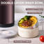 Food Thermo For Hot Food adultes 88 oz, 4 couches de soupe sous vide Thermo en acier inoxydable 316, contenant à large ouverture (très grand)