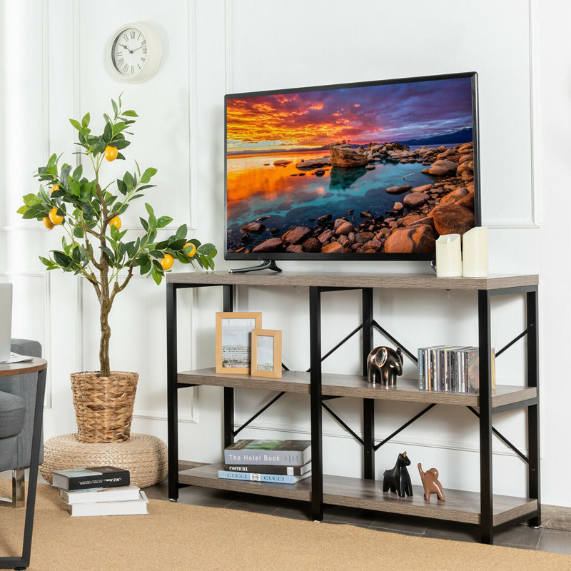 47'' Console Table, Gray Oak