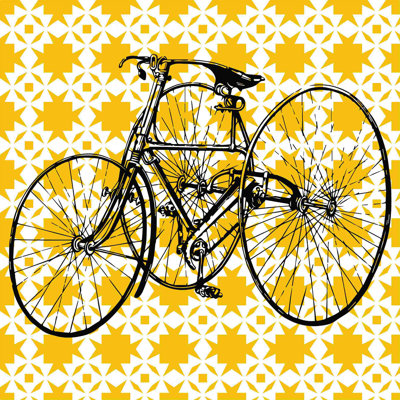 " Vintage Tricycle For Plate "