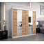 Ayaab 2 Door Manufactured Wood Wardrobe-1045716308