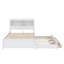 Lit plateforme avec lit gigogne, tiroirs et prises USB-1494461457