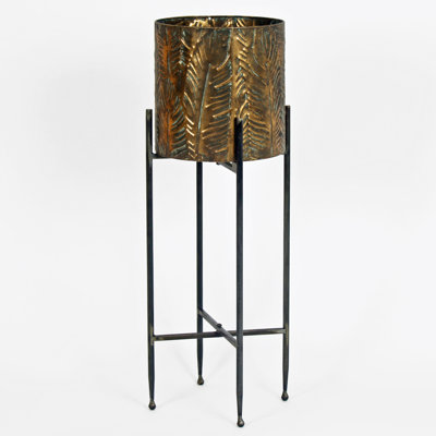 Ingirith Handmade Metal Cachepot