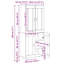 69.5cm Sideboard-463377574