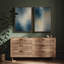 Art mural encadré, rétro, antique, classique pour chambre à coucher - 24 po x 36 po x 2 panneaux-475267530-475267528