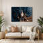 «Dogs Cane Corso», art mural en métal gris-572907176