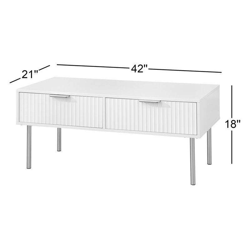 Table basse Myah, Noir