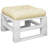 vidaXL Pallet Cushion Cream 100% polyester Medium Water-resistant-693336778-693336772