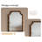 French Vintage Bamboo-Pattern Floor-Mounted Full-Length Mirror In High Definition-118377228
