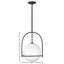 Luminaire suspendu Arie avec abat-jour sphérique-1000846274-1000846287