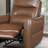 Contemporary Style Power Recliner Flare Welt Trim Arms Single Power Primary Living Room-118323135