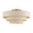 Bellingham 5 Light Antique Gold Leaf Extra Large Semi-Flush