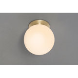 Mezzo Solid Brass 1 - Light Flush Mounted Sconce