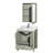 Sheffield 30" Freestanding Single Bathroom Vanity with Marble Top with Medicine Cabinet-97648637-118233604-118233606
