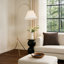 Lampe sur pied arquée 72,5 po-583842531