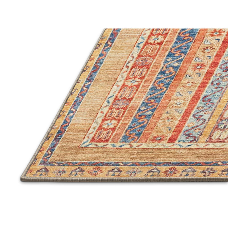 Abstract Indoor Rug, Rectangle 4' x 6'