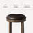 Maven Lane Eva Stool with Faux Leather Upholstery-774040933-774040923
