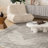 Rug Branch Soraya 4' x 6' (3'9" x 5'6") Grey/Beige Floral Medallion Indoor Area Rug, Traditional, Low Pile, Stain-Resistant Carpet - Living Room, Bedroom, Dining Room, and Kitchen-1870437756
