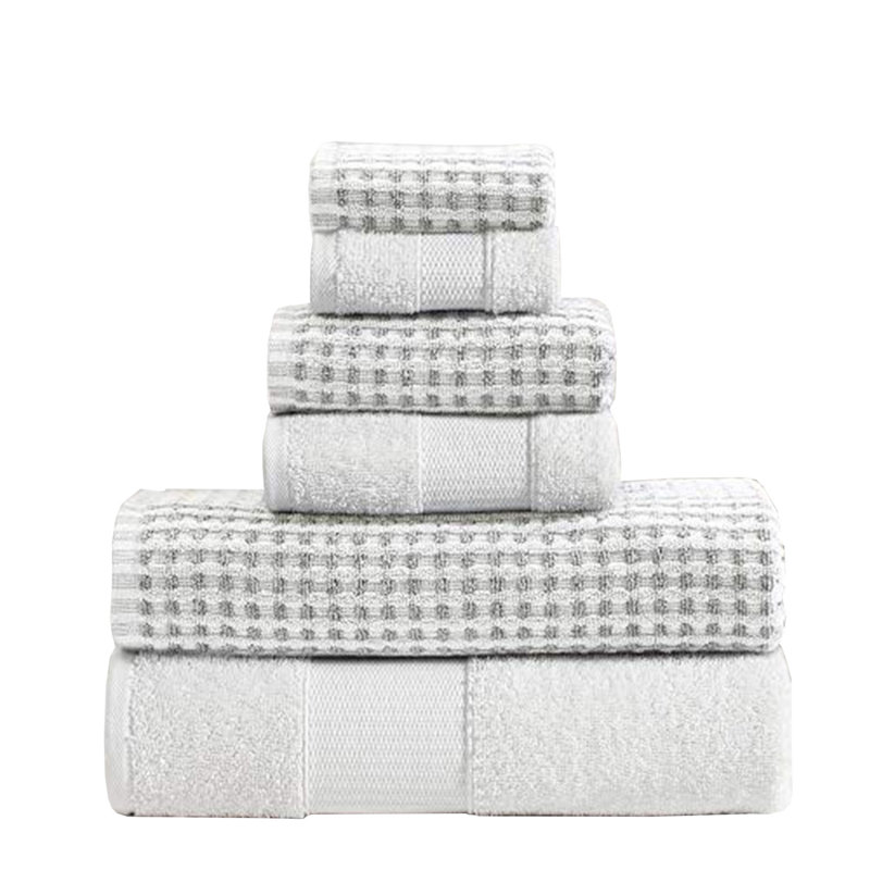 Sallyann Cotton Blend Jacquard Mulit-Size Set, White