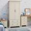 Aquitaine 2 Door Manufactured Wood Wardrobe-395462174