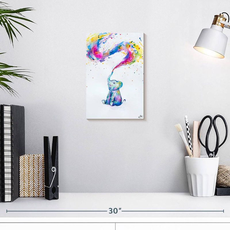 Ashelle Elephant Spring, 12" H x 8" W