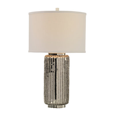 Lampe de table Crista, nickel