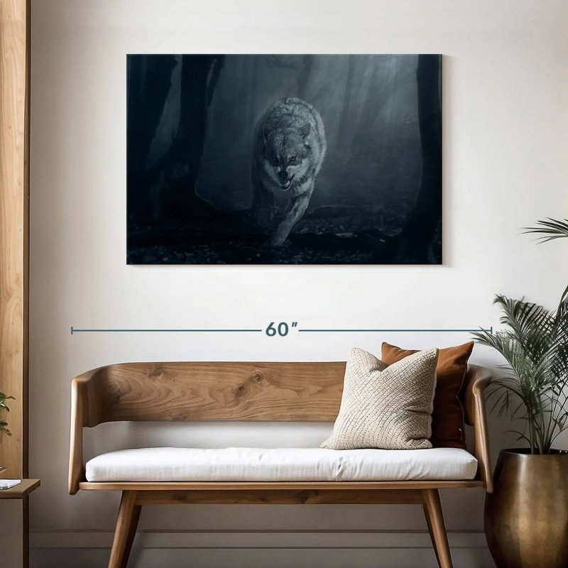 Mad Wolf, 30" H x 45" W