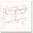 Modern Curved Console Table Sofa Table-1263806218