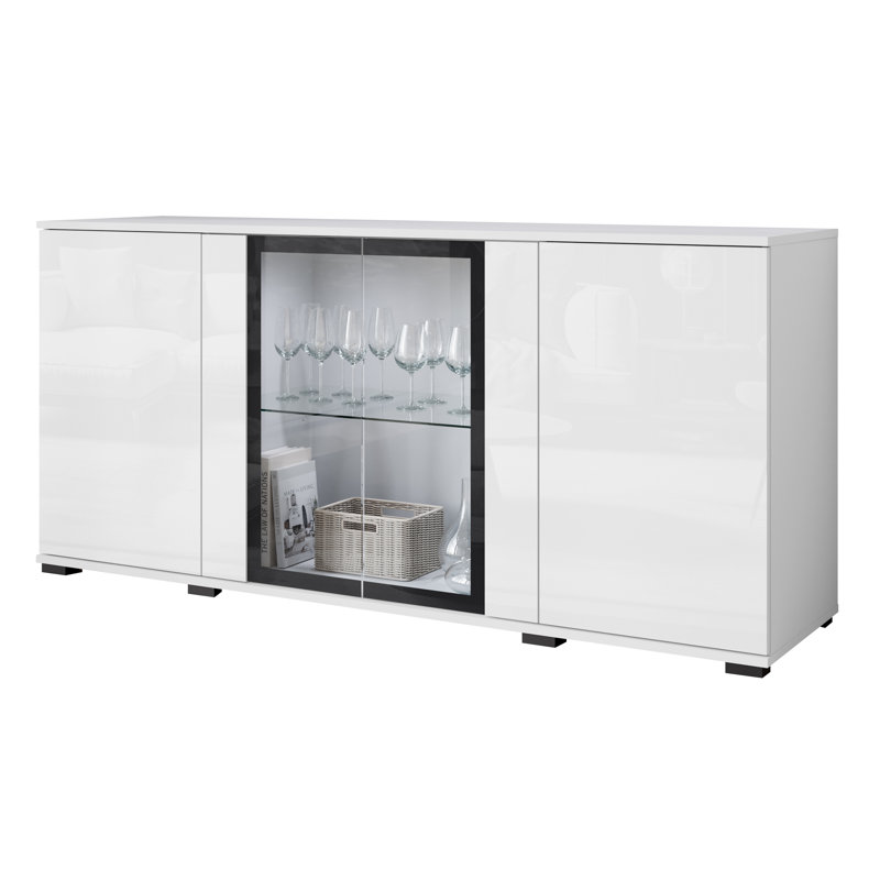 Borut 150cm Sideboard, White