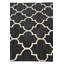 Tapis noir 5 x 8 Pineland