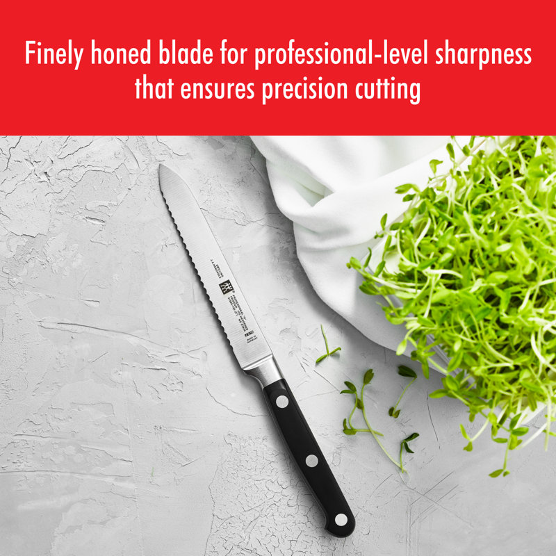 Zwilling Professional "S" 7-piece Knife Block Set, Black Matte