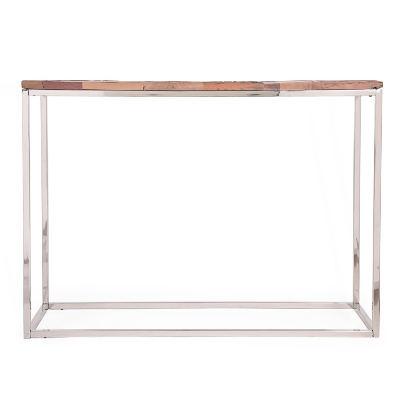 Console Table With Metal Base, Hallway Table