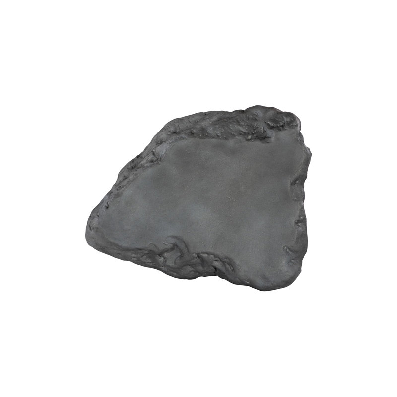 Cast Boulder Coffee Table, Charcoal Stone, Large