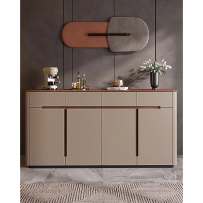 Vintage-Style Premium Leather Shoe Cabinet