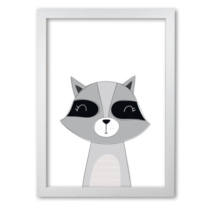 Scandi Raccoon - Painting