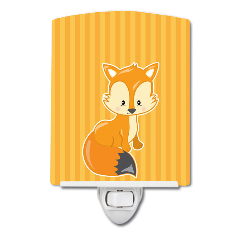 Fox Ceramic Night Light