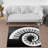 Handcrafted Floral Design Soft Pile Printed Rug Perfect for Enhancing the Elegance and Comfort of Any Indoor Space-2043312802