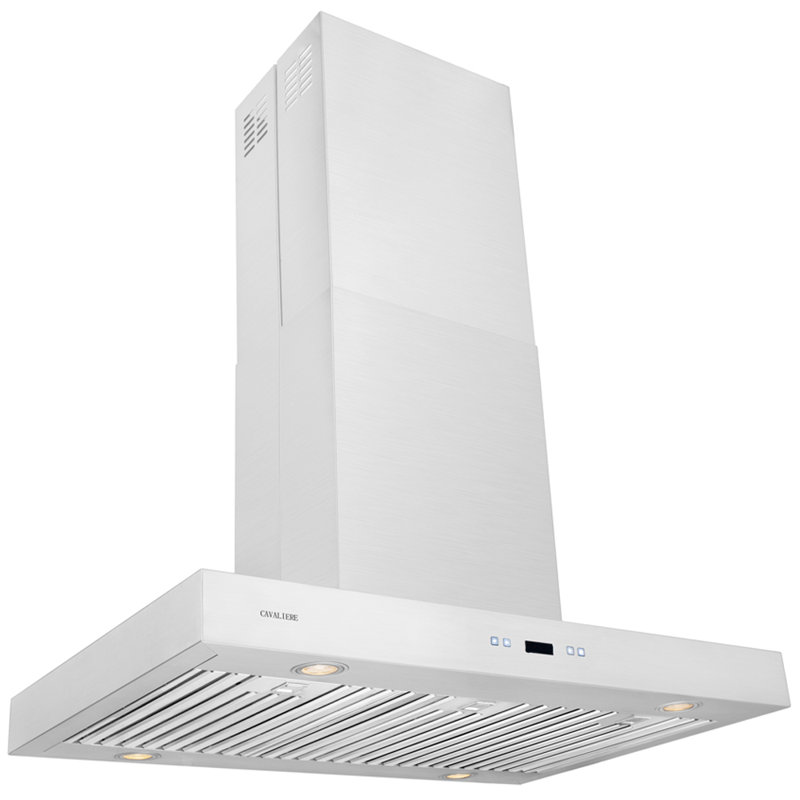 Hotte de cuisine 36" 900 cfm ductled island