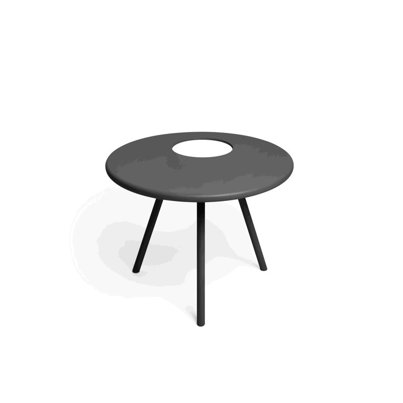 Bakkes Outdoor Planter Table, Black