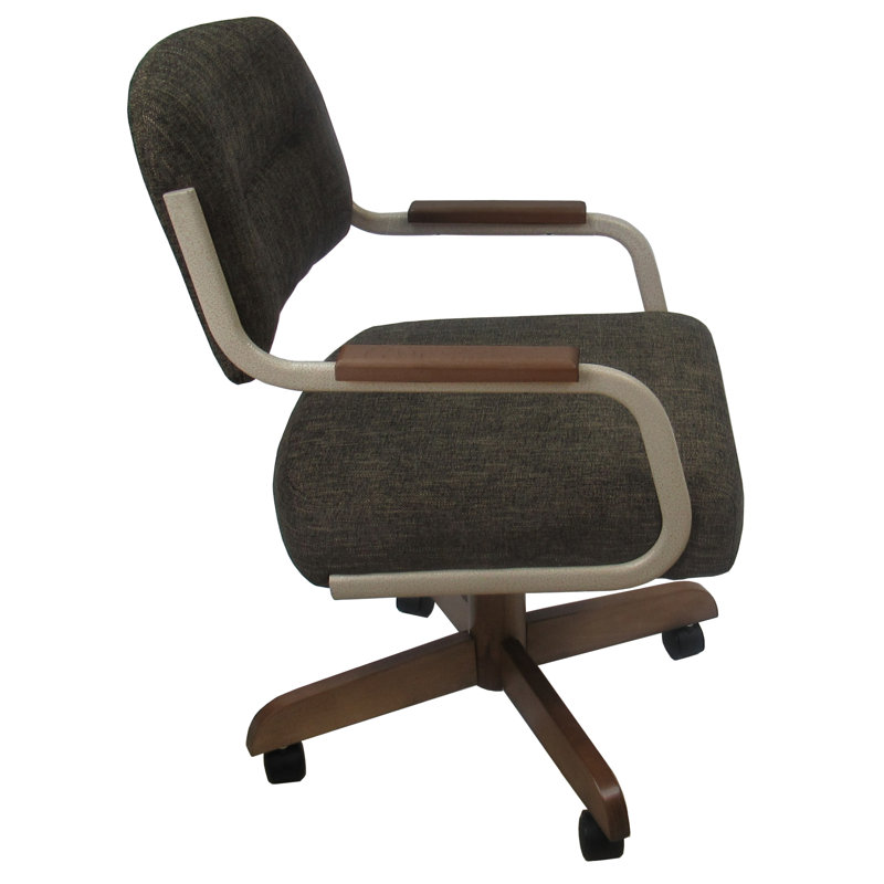 Fauteuil Abertamy, Brun Sanora