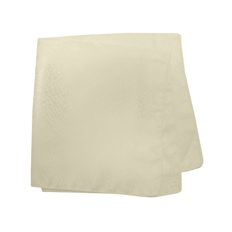 Polyester Square Napkin, Natural Ivory
