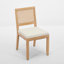 Ensemble de 2 chaises de salle à manger en rotin Farmhouse