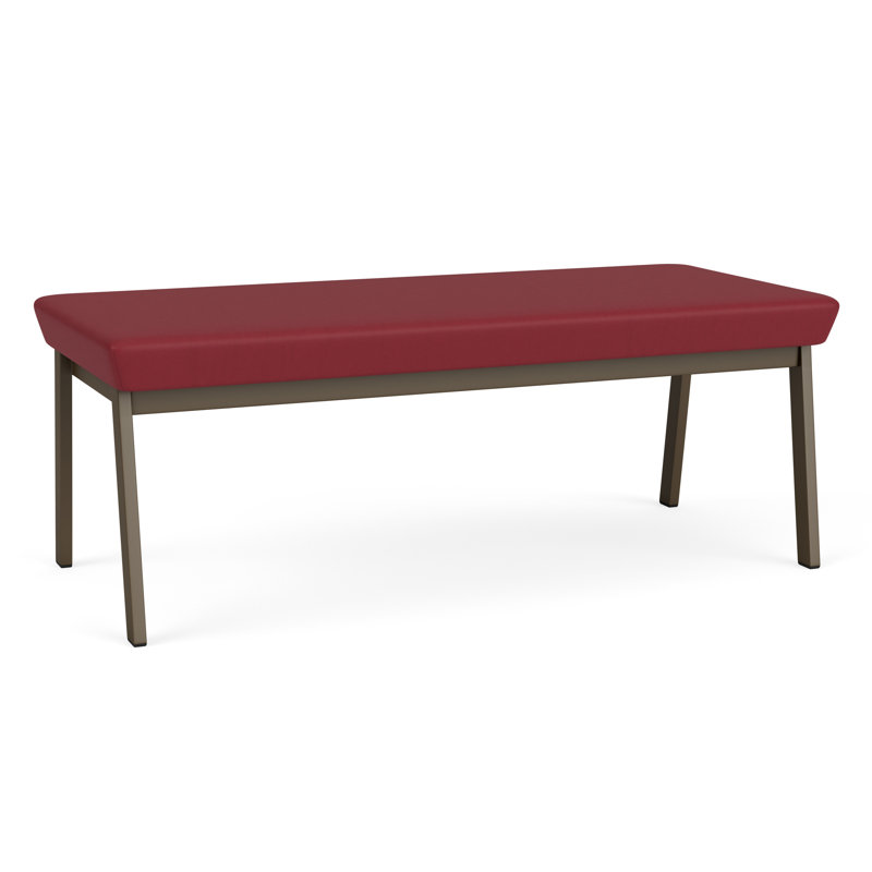 Banc en métal Newport, Bronze, Bordeaux Patriot Plus - nettoyez le vinyle avec un
