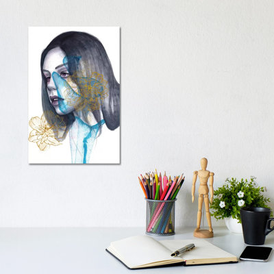 Sleepless Heart by Victoria Olt - Gallery-Wrapped Canvas Giclée on Canvas