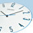 White Round Analog Wall Clocks
