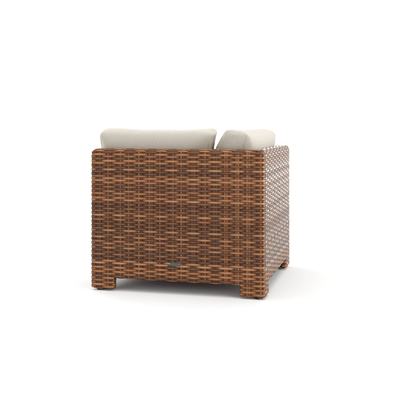 Nico Outdoor Corner Wedge Lounge Chair