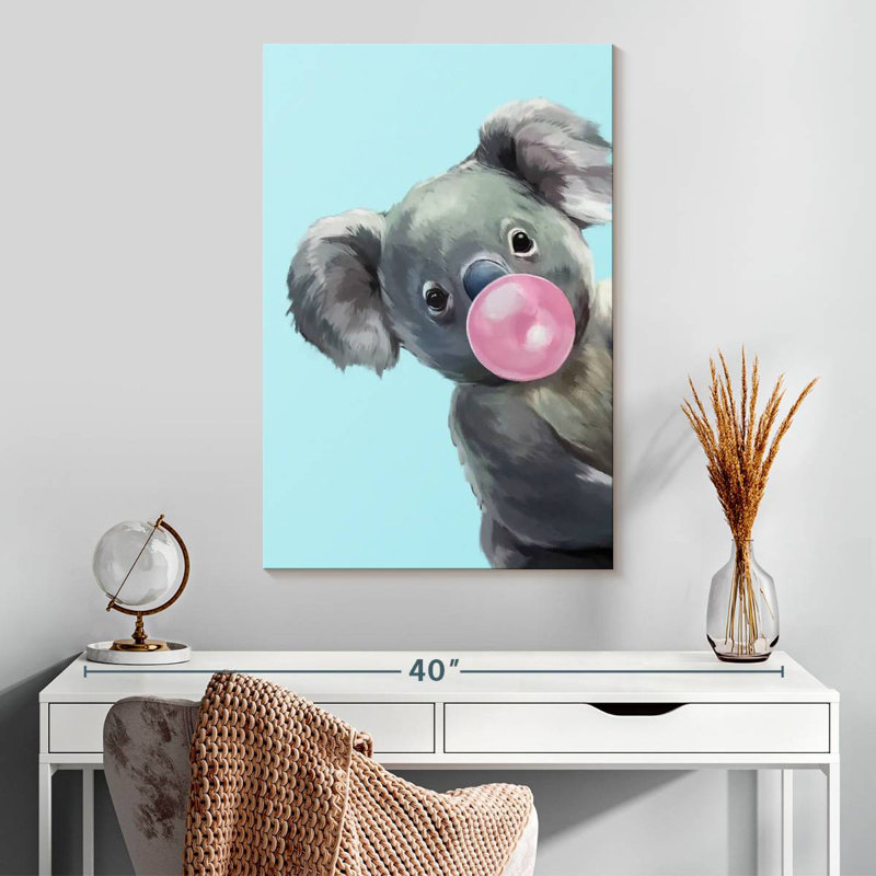 Ketti Koala Bubble Gum II, 30" H x 20" W